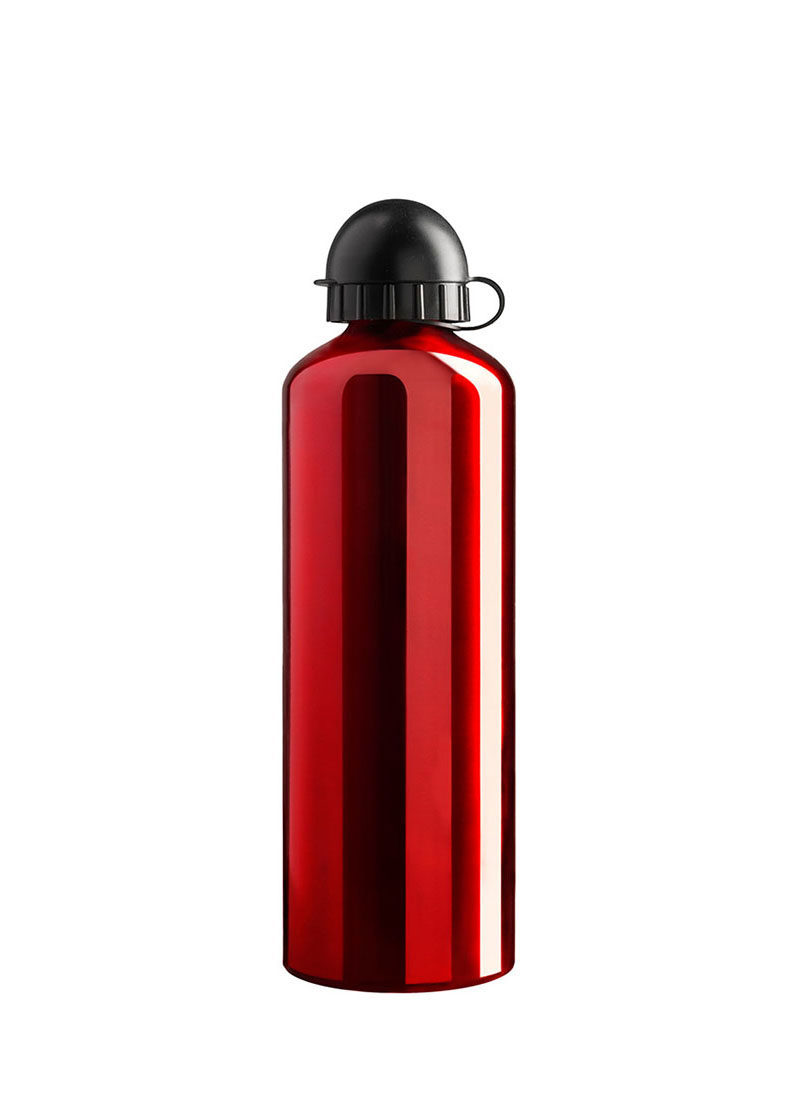 Hliníková láhev objem 0,6l red