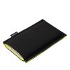 Neoprenové pouzdro na mobil black-neonyellow