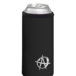 Neoprenový termoobal na plechovku 0,5l potisk Anarchista black