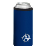 Neoprenový termoobal na plechovku 0,5l potisk Anarchista darkblue