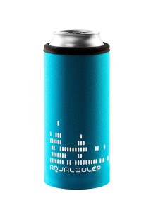 Neoprenový termoobal na plechovku objem 0,5l tyrkys
