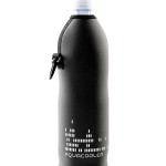 Neoprenový termoobal na plastovou láhev 0,7l potisk Aquacool grey