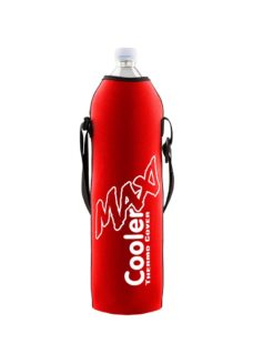 Neoprenový termoobal na PET láhev 1,5l funny maxicooler red