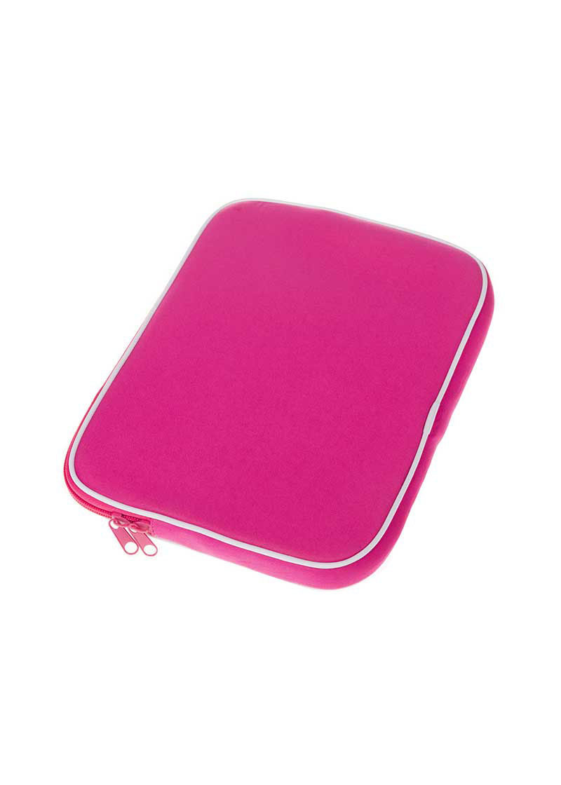 Neoprenové pouzdro na tablet 10" zip pink