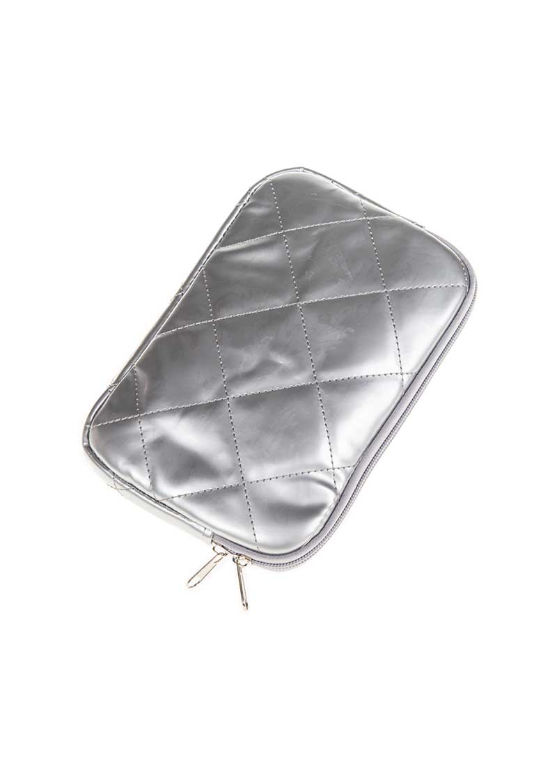 Pouzdro na tablet 7 prošívané silver