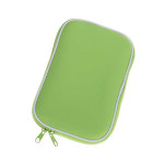 Neoprenové pouzdro na tablet 7" se zipem green