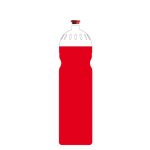 Sportovní lahev se zátkou red