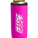Neoprenový termoobal na plechovku objem 0,5l potisk Czech ice hockey pink