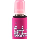 Neoprenový termoobal na kojeneckou lahev o objemu 125 ml pink