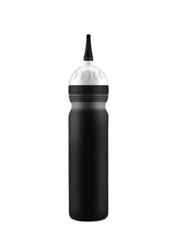 Sportovní lahev bez potisku s hubicí 1,0l black