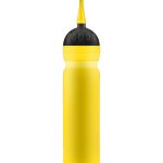 Sportovní lahev bez potisku s hubicí 1,0l yellow black