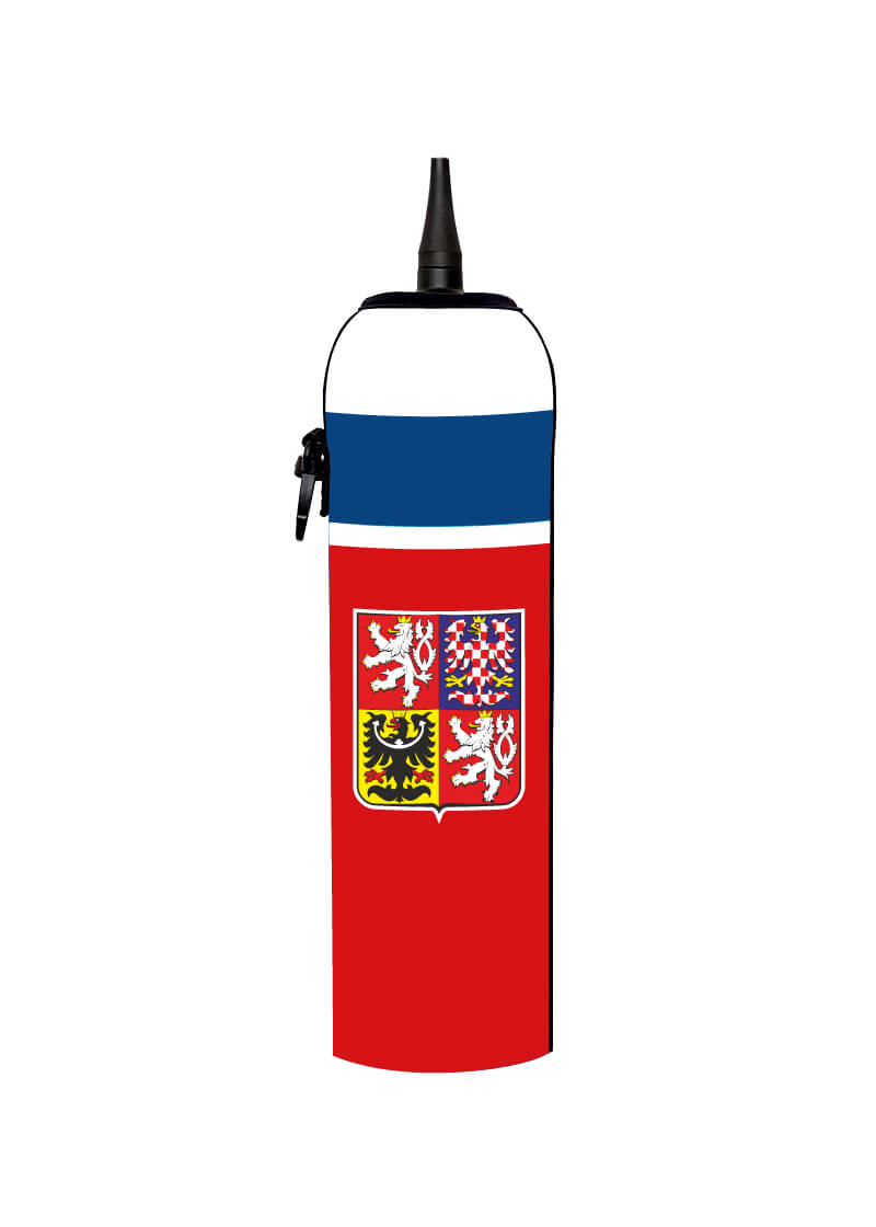 Neoprenový termoobal na hokejovou lahev 1,0l DRES red