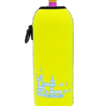 Neoprenový termoobal na sportovní lahev objem 0,7l potisk Aquacooler -yellow