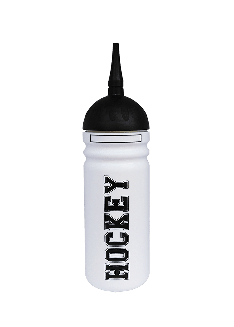 Hokejová láhev 0,7l potisk HOCKEY white-black
