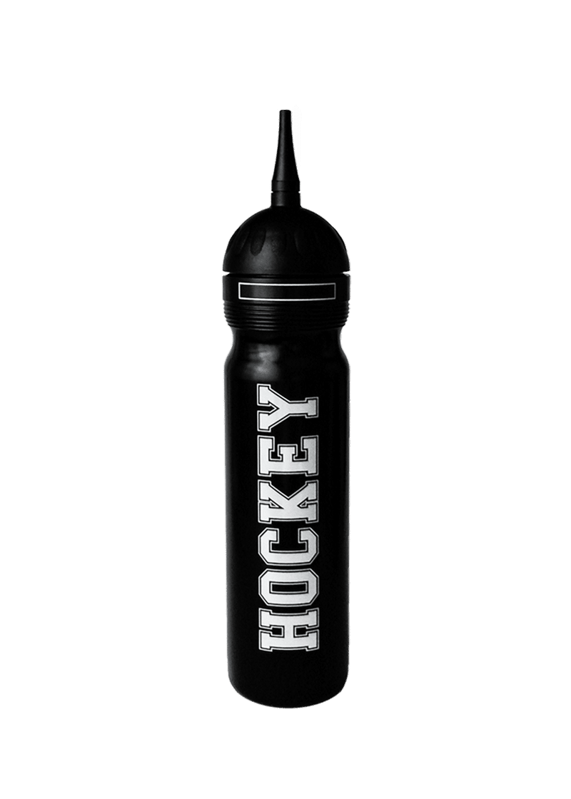 Hokejová láhev 1,0l potisk HOCKEY black-white