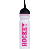 Hokejová láhev 1,0l potisk HOCKEY white-pink