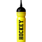 Hokejová láhev 1,0l potisk HOCKEY yellow-black