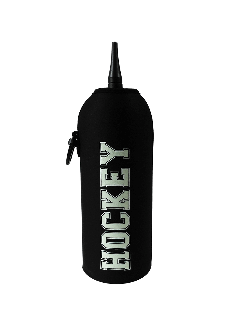 Neoprenový termoobal na hokejovou láhev 0,7l potisk HOCKEY