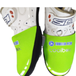 Neoprenový návlek na cyklobotu Triathlon Plzen neongreen