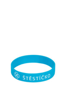 Náramek na Zdravou lahev štěstíčko blue