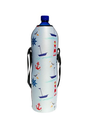 Neoprenovený termoobal na plast. lahev 1,5l námořní