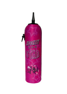 Neoprenový termoobal na hokejovou láhev 1,0l Hockey STAR pink