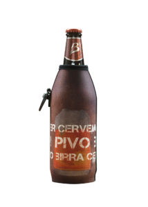 Neoprenový termoobal na sklo a PET lahev 0,5l Pivo