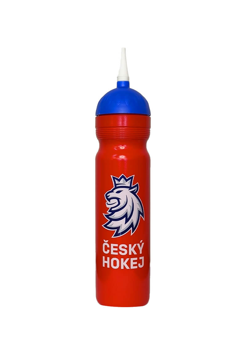 Hokejová lahev Český hokej Střída sport 1,0l red