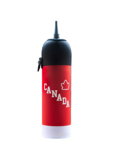 Neoprenový termoobal na hokejovou lahev 1,0l dres Canada
