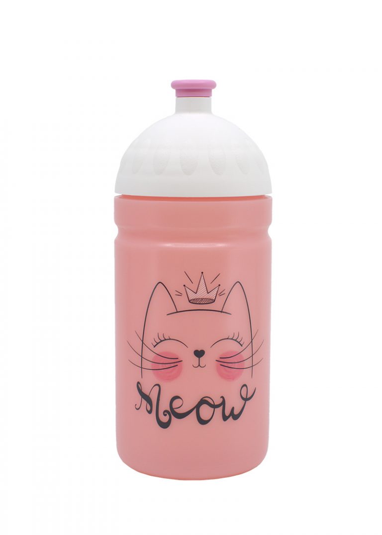 Zdravá lahev objem 0,5l Mňau