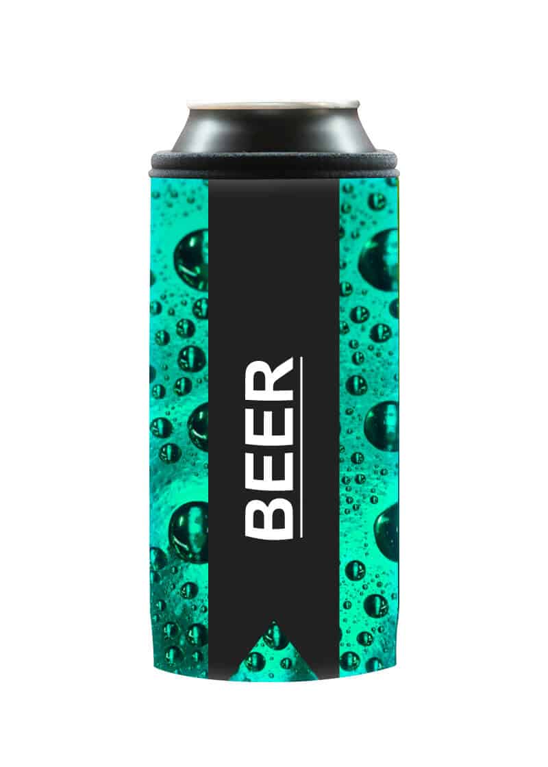 Neoprenový termoobal na plechovku 0,5l Beer green