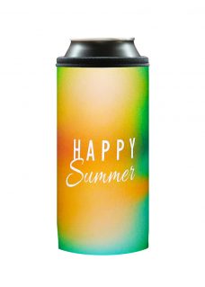 Neoprenový termoobal na plechovku 0,5l Happy summer yellow