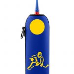 Neoprenový termoobal na hokejovou lahev 0,7l hokejista blue yellow