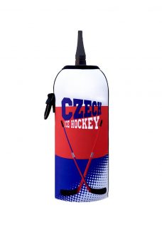 Neoprenový termoobal na sportovní lahev 0,7l CZECH Hokejky