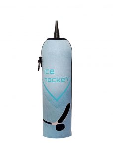 Neoprenový termoobal na hokejovou lahev 1,0l potisk Hockey tape