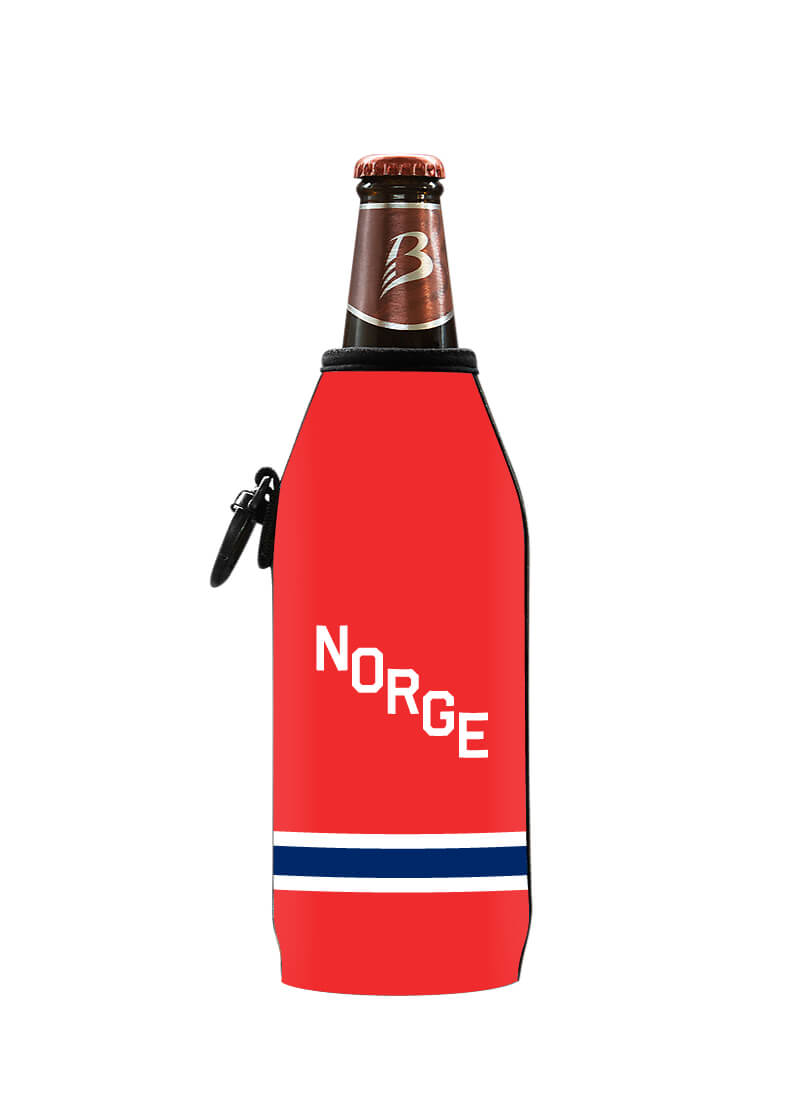 Neoprenový termoobal na sklo a PET lahev 0,5l dres Norsko