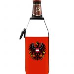 Neoprenový termoobal na sklo a PET lahev 0,5l dres Rakousko