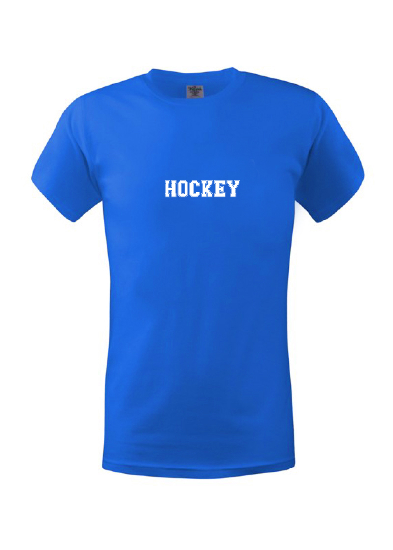 Tričko HOCKEY blue