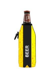 Neoprenový termoobal na sklo a PET lahev 0,5l Beer yellow