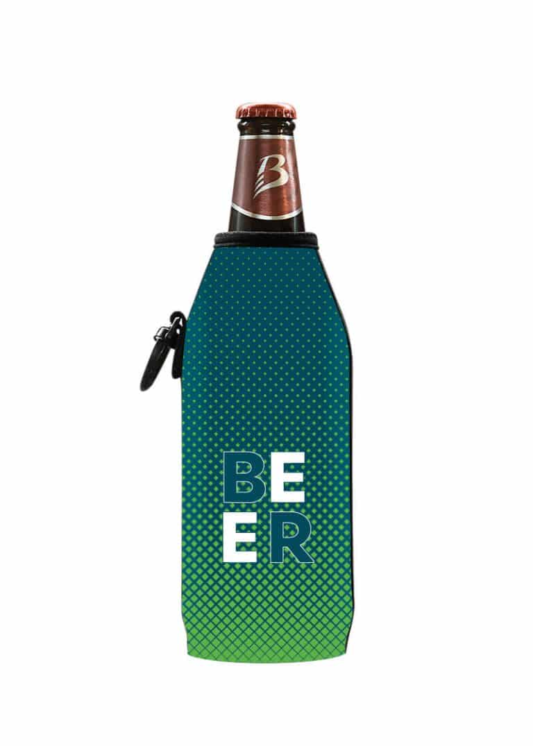 Neoprenový termoobal na plechovku 0,5l Beer green square