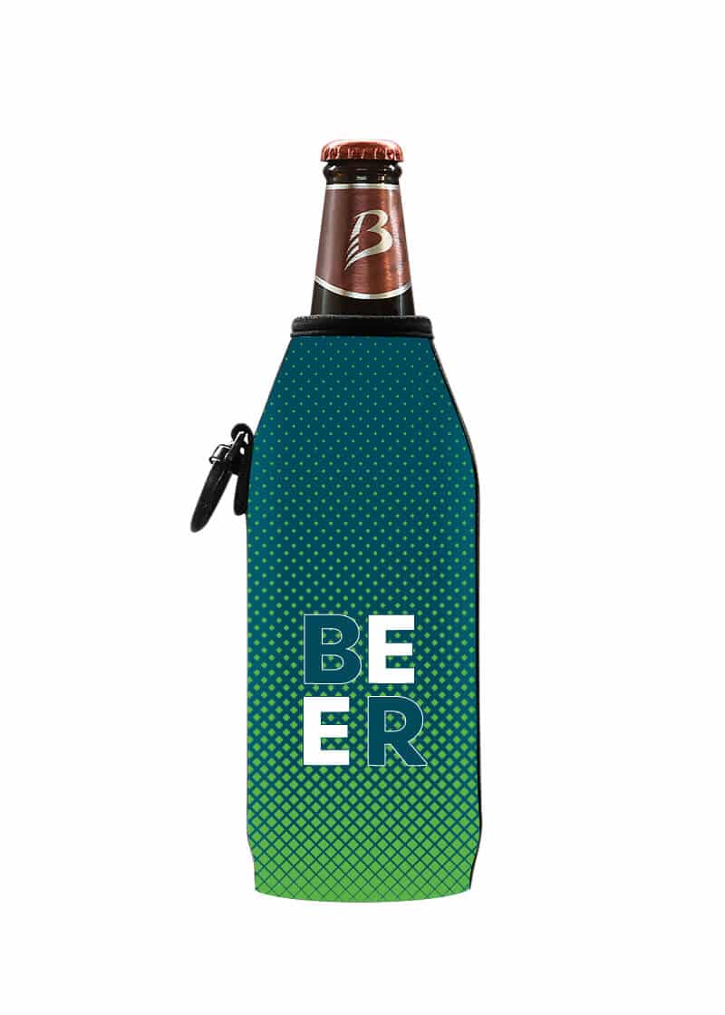 Neoprenový termoobal na plechovku 0,5l Beer green square
