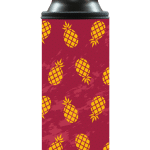 Neoprenový termoobal na plechovku 0,5l Ananas red