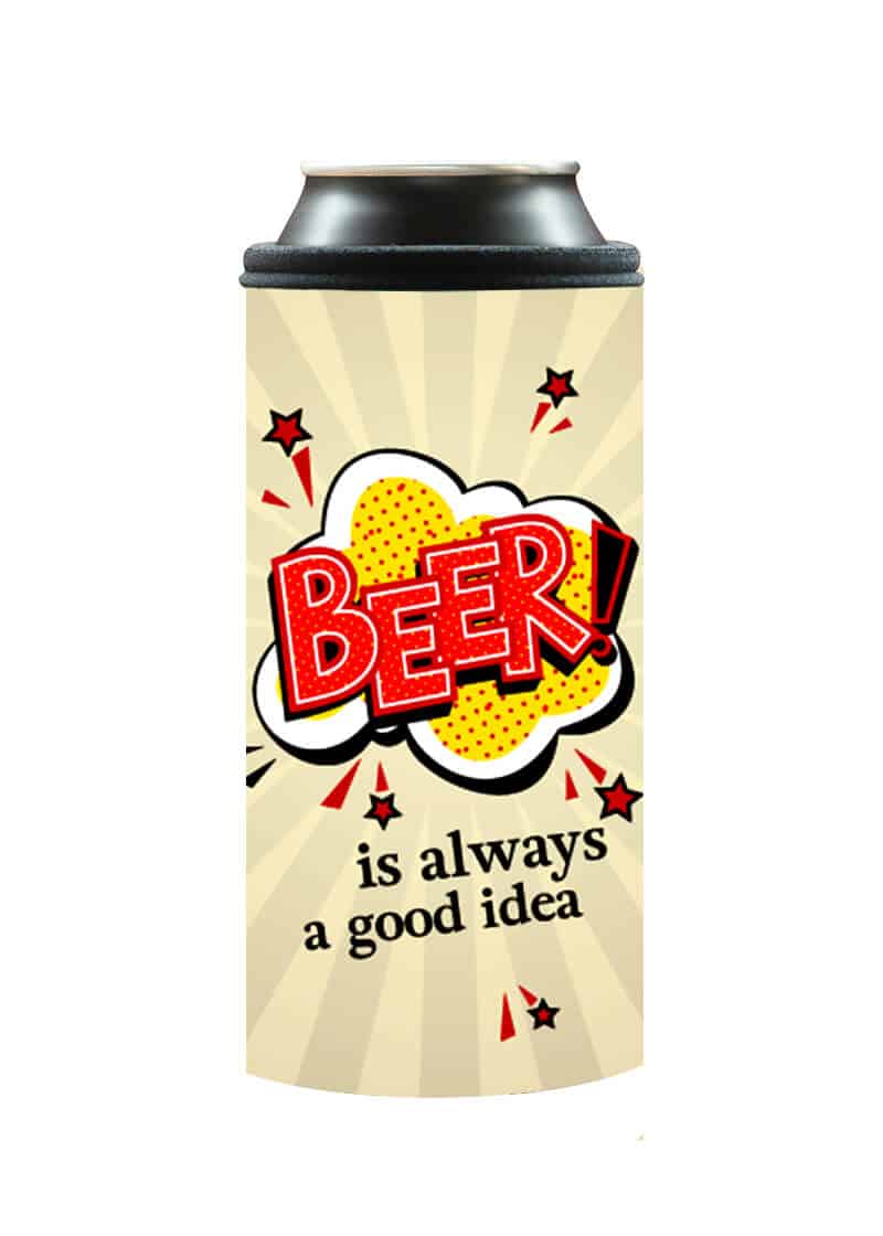 Neoprenový termoobal na plechovku 0,5l Beer a good idea