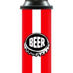 Neoprenový termoobal na plechovku 0,5l Red white beer