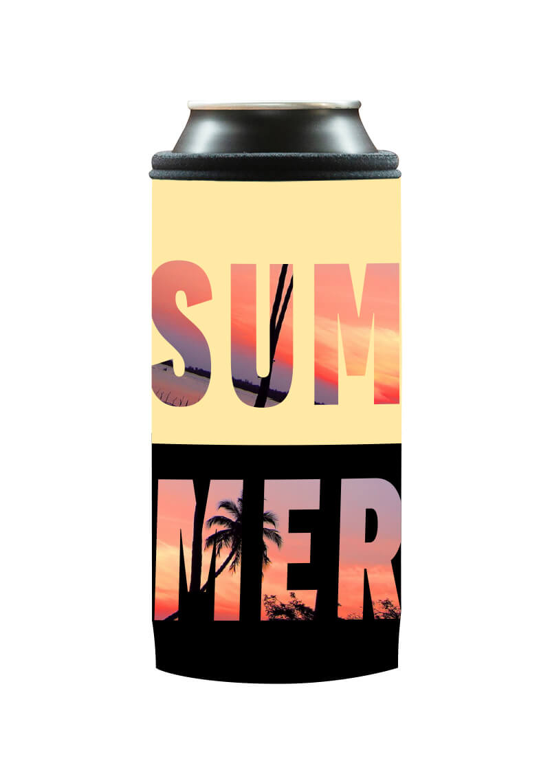 Neoprenový termoobal na plechovku objem 0,5l Summer