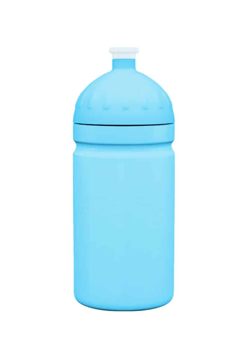 Sportovní lahev bez potisku se zátkou 0,5l lightblue