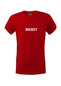 Tričko HOCKEY red