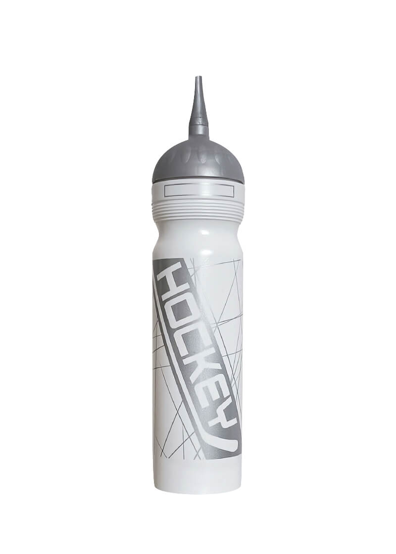 Hokejová lahev DIAGONÁLA HOKEJKA objem 1,0l white