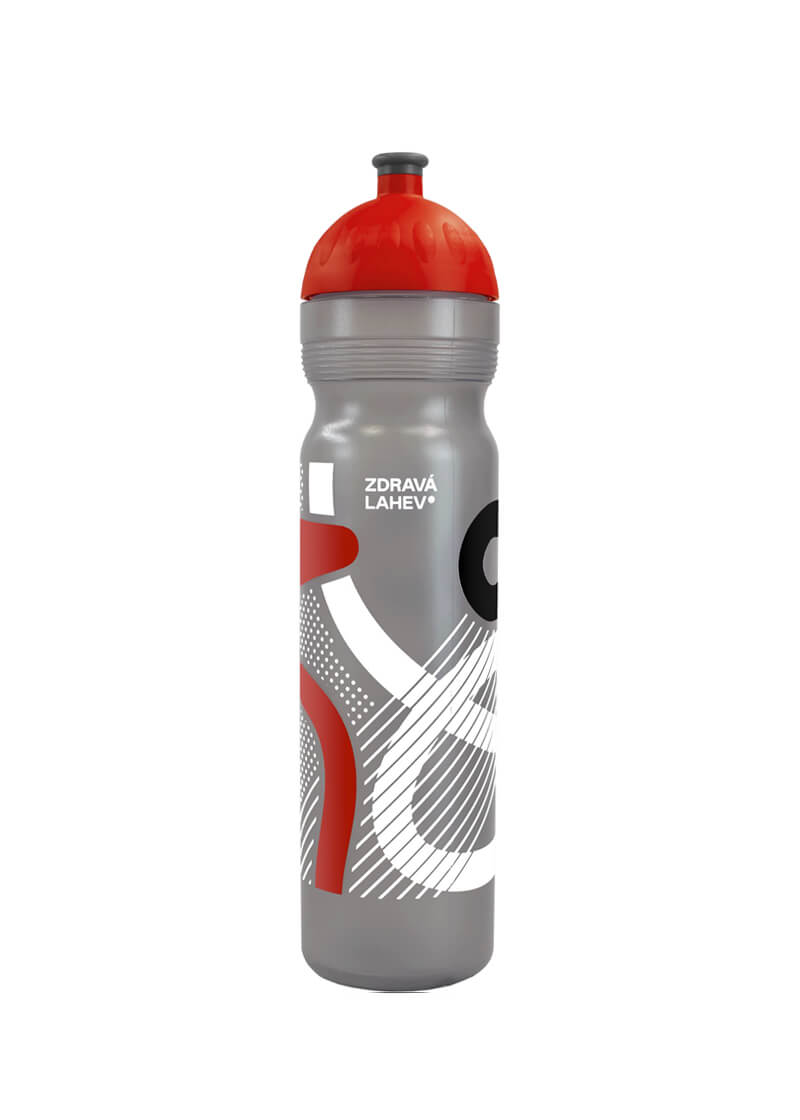 Zdravá lahev Sport Element červená 1,0l