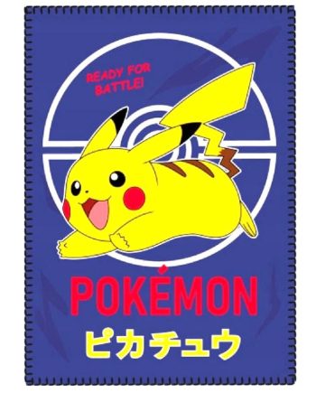FLÍSOVÁ DEKA POKÉMON